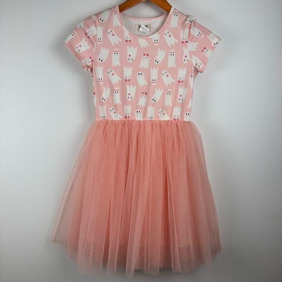 Taylor Joelle Other - Taylor Joelle Pink Girly Ghosts Tutu Tulle Twirl Dress ~ 12